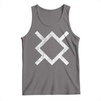 Vintage Northern Cheyenne Tribe Flag Montana Morning Star Symbol Tank Top