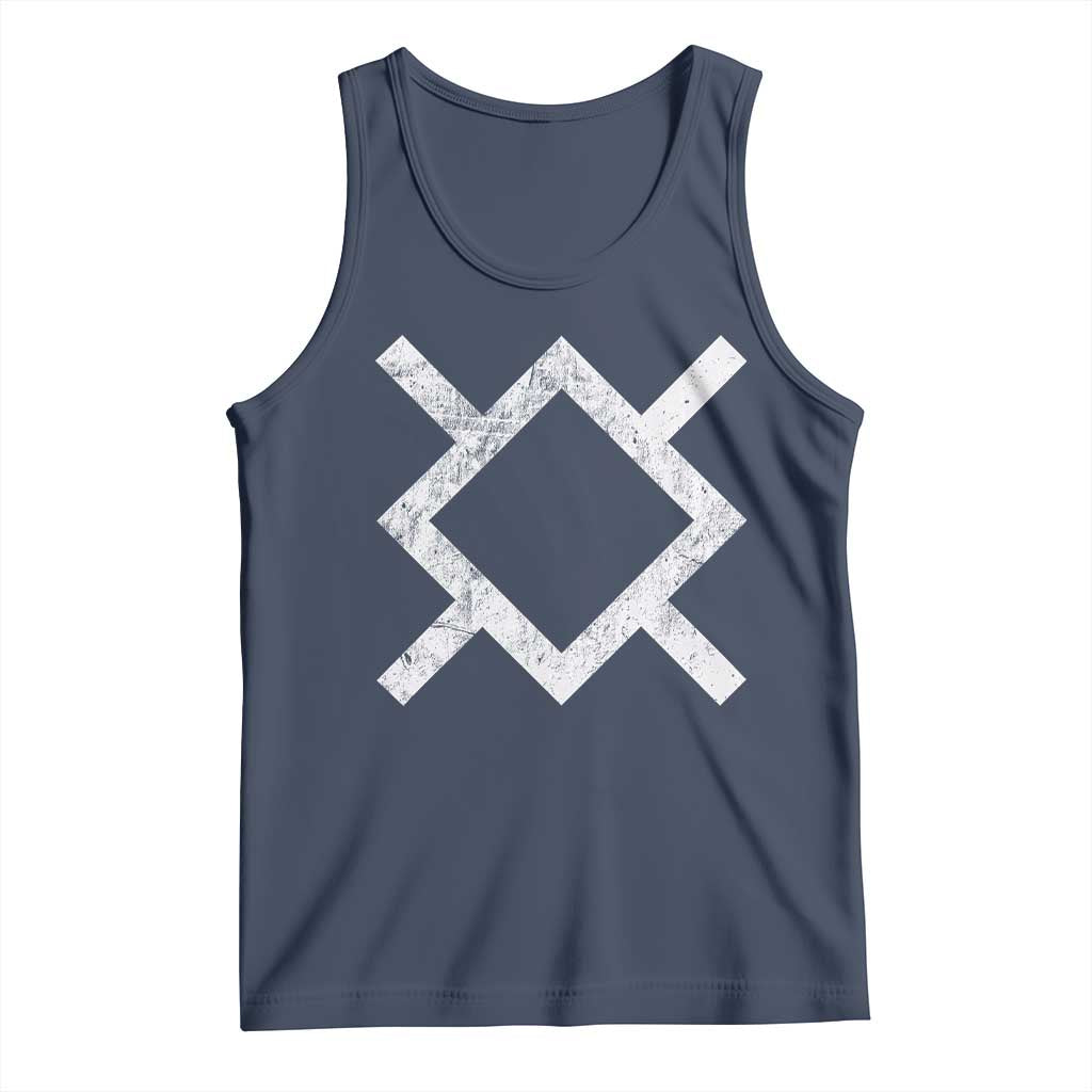Vintage Northern Cheyenne Tribe Flag Montana Morning Star Symbol Tank Top