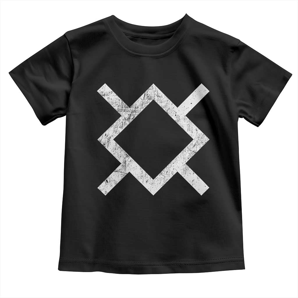 Vintage Northern Cheyenne Tribe Flag Montana Morning Star Symbol Toddler T Shirt