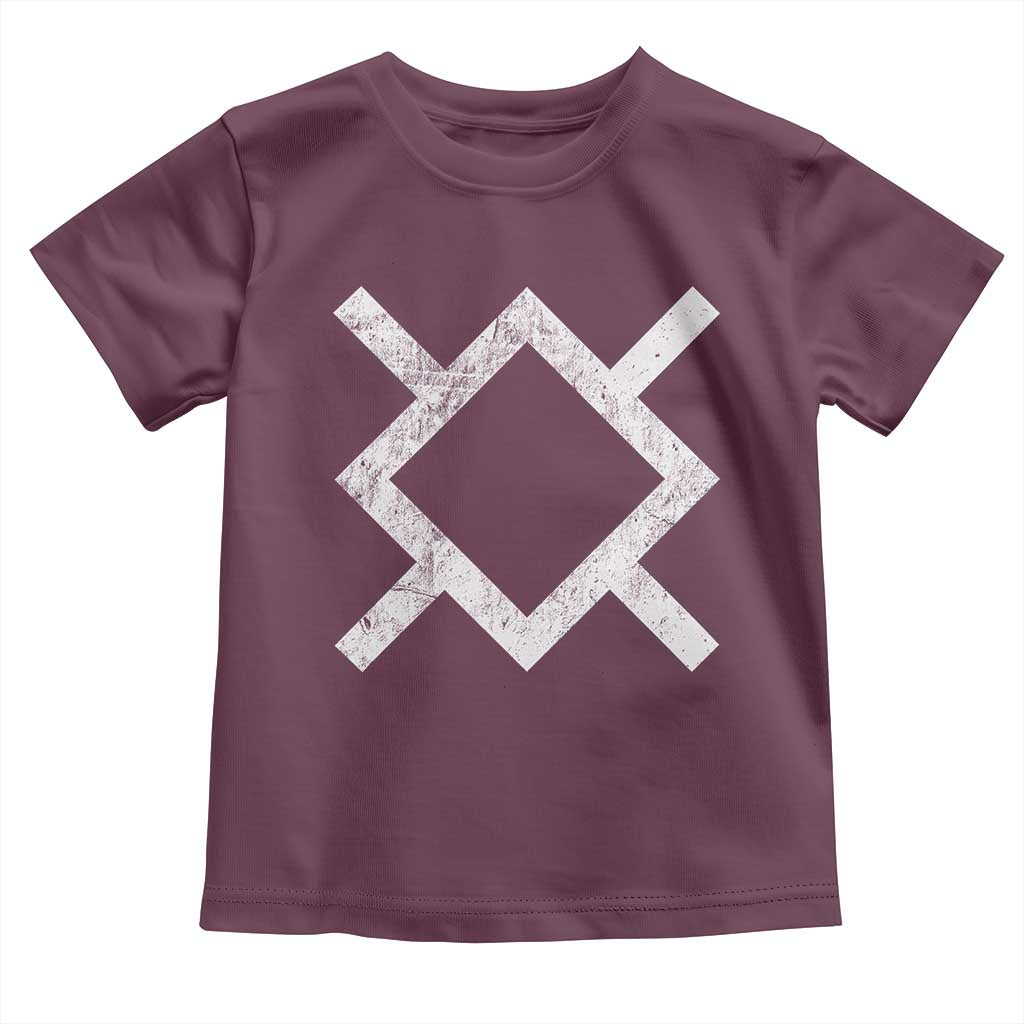 Vintage Northern Cheyenne Tribe Flag Montana Morning Star Symbol Toddler T Shirt
