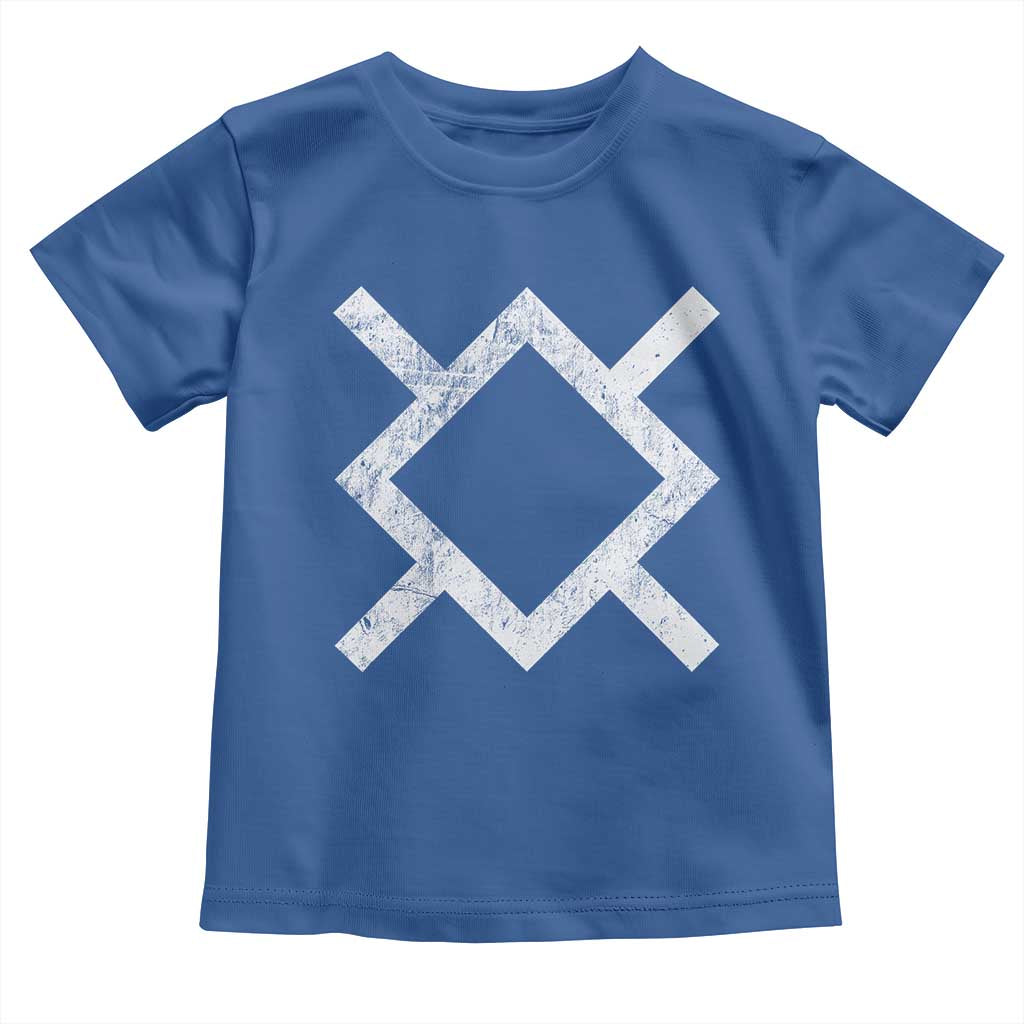 Vintage Northern Cheyenne Tribe Flag Montana Morning Star Symbol Toddler T Shirt