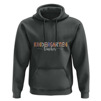Kindergarten Teacher Hoodie First Day Of School Boho Style - Wonder Print Shop
