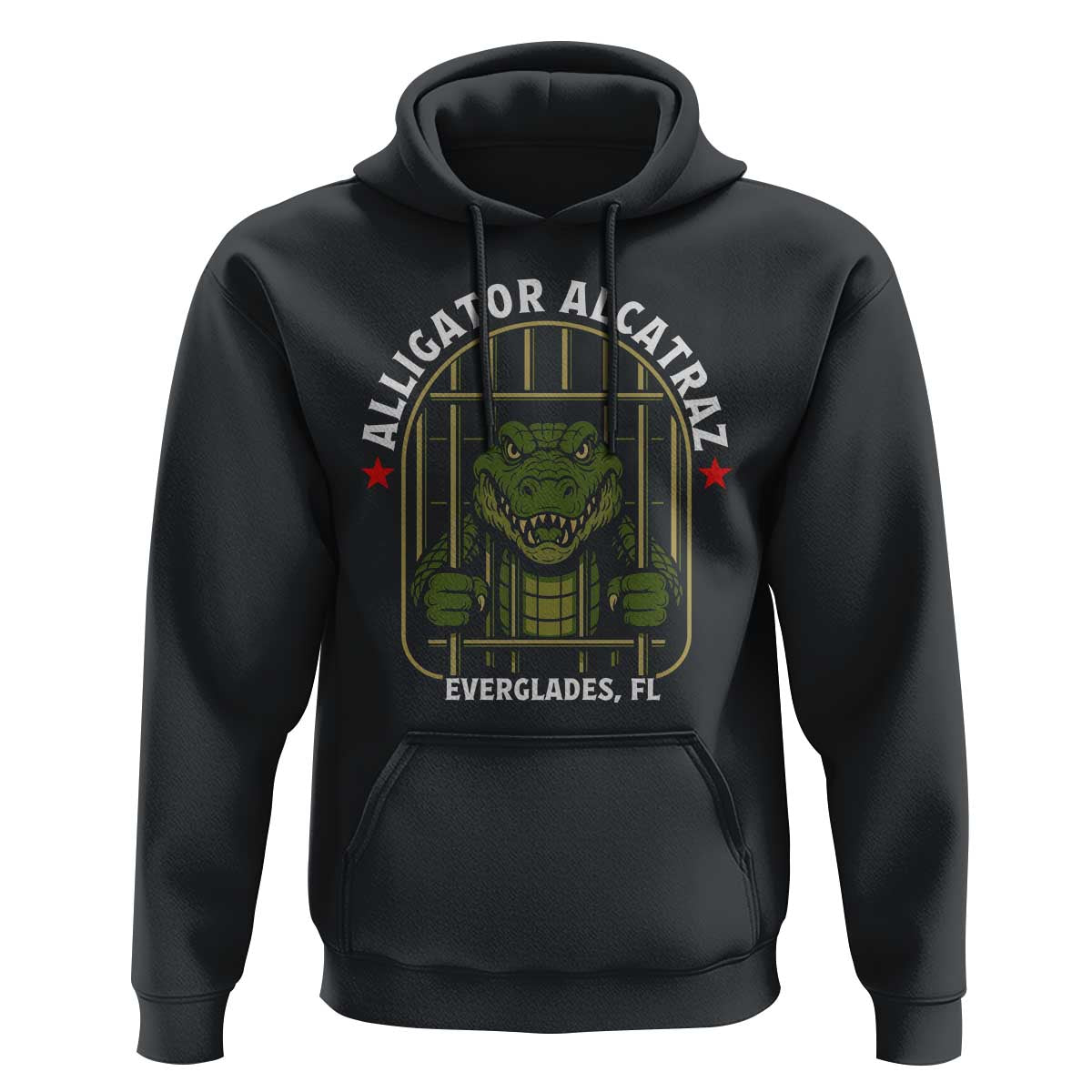 Funny Aligator Alcatraz Everglades Hoodie Alligator Prison Alligatraz Meme - Wonder Print Shop