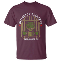 Funny Aligator Alcatraz Everglades T Shirt Alligator Prison Alligatraz Meme - Wonder Print Shop
