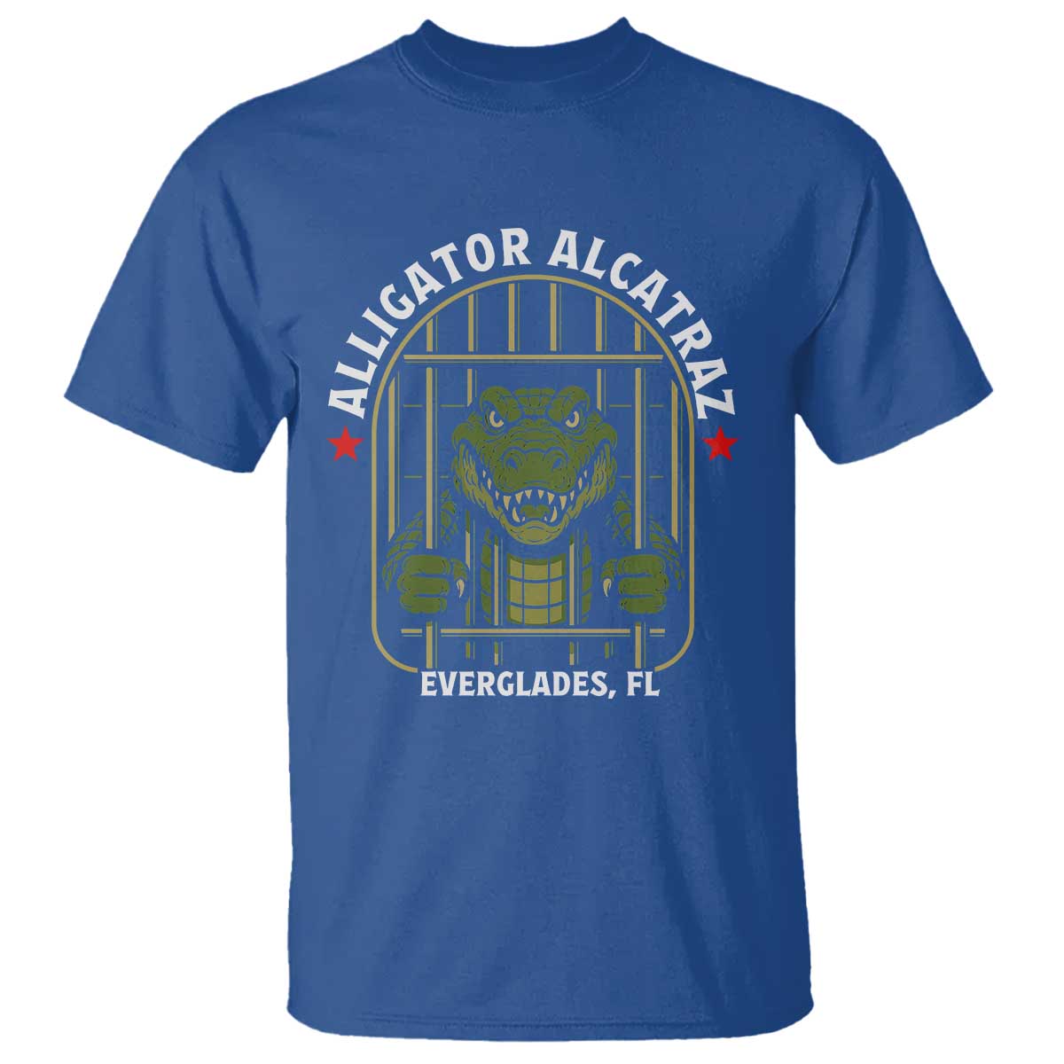 Funny Aligator Alcatraz Everglades T Shirt Alligator Prison Alligatraz Meme - Wonder Print Shop