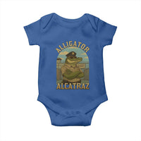 Funny Aligator Alcatraz Everglades Baby Onesie Police Alligator Alligatraz Meme - Wonder Print Shop