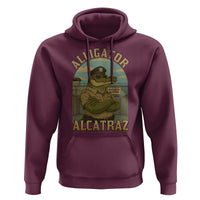 Funny Aligator Alcatraz Everglades Hoodie Police Alligator Alligatraz Meme - Wonder Print Shop