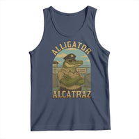 Funny Aligator Alcatraz Everglades Tank Top Police Alligator Alligatraz Meme - Wonder Print Shop