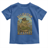 Funny Aligator Alcatraz Everglades Toddler T Shirt Police Alligator Alligatraz Meme - Wonder Print Shop