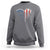 Patriotic Dog And Cat Paw American Flag Heart 4th Of July Sweatshirt - Wonder Print Shop