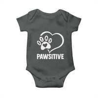 Funny Stay Pawsitive Baby Onesie Cat Dog Lover Positive Vibes - Wonder Print Shop