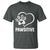Funny Stay Pawsitive T Shirt Cat Dog Lover Positive Vibes - Wonder Print Shop