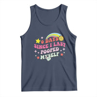 Funny 0 Days Since I Last Pooped Myself Tank Top Joke Meme Gag - Wonder Print Shop