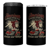 American Legendary Motorcycle Indian Chief 4 in 1 Can Cooler Tumbler Classic And Vintage Bikers - Wonder Print Shop