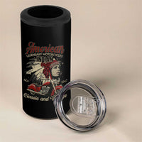 American Legendary Motorcycle Indian Chief 4 in 1 Can Cooler Tumbler Classic And Vintage Bikers - Wonder Print Shop