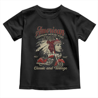 American Legendary Motorcycle Indian Chief Toddler T Shirt Classic And Vintage Bikers - Wonder Print Shop