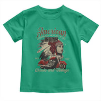 American Legendary Motorcycle Indian Chief Toddler T Shirt Classic And Vintage Bikers - Wonder Print Shop