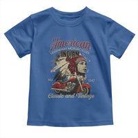 American Legendary Motorcycle Indian Chief Toddler T Shirt Classic And Vintage Bikers - Wonder Print Shop