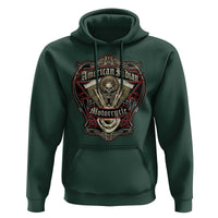 American Indian Skull Motorcycle Vintage Motorbike Engine Hoodie - Wonder Print Shop