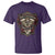 American Indian Skull Motorcycle Vintage Motorbike Engine T Shirt - Wonder Print Shop