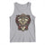 American Indian Skull Motorcycle Vintage Motorbike Engine Tank Top - Wonder Print Shop
