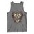 American Indian Skull Motorcycle Vintage Motorbike Engine Tank Top - Wonder Print Shop