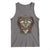 American Indian Skull Motorcycle Vintage Motorbike Engine Tank Top - Wonder Print Shop