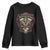 American Indian Skull Motorcycle Vintage Motorbike Engine Youth Sweatshirt - Wonder Print Shop