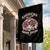 American Legendary Motorcycle Indian Biker Club Garden Flag Vintage Motorbike Engine Native American Skull - Wonder Print Shop