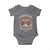 American Legendary Motorcycle Indian Biker Club Baby Onesie Vintage Motorbike Engine Native American Skull - Wonder Print Shop