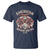 American Legendary Motorcycle Indian Biker Club T Shirt Vintage Motorbike Engine Native American Skull - Wonder Print Shop