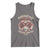 American Legendary Motorcycle Indian Biker Club Tank Top Vintage Motorbike Engine Native American Skull - Wonder Print Shop