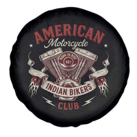 American Motorcycle Indian Biker Club Spare Tire Cover Vintage Motorbike Engine - Wonder Print Shop