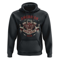 American Motorcycle Indian Biker Club Hoodie Vintage Motorbike Engine - Wonder Print Shop