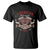 American Motorcycle Indian Biker Club T Shirt Vintage Motorbike Engine - Wonder Print Shop