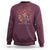 American Legendary Motorcycle Indian Biker Club Sweatshirt Vintage Native American Skull - Wonder Print Shop