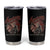 American Legendary Motorcycle Indian Biker Club Tumbler Cup Vintage Native American Skull - Wonder Print Shop