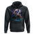 Native American Rider Hoodie Vintage Indian American Motorcycle Wolf - Wonder Print Shop