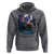 Native American Rider Hoodie Vintage Indian American Motorcycle Wolf - Wonder Print Shop