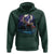 Native American Rider Hoodie Vintage Indian American Motorcycle Wolf - Wonder Print Shop