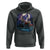 Native American Rider Hoodie Vintage Indian American Motorcycle Wolf - Wonder Print Shop