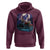 Native American Rider Hoodie Vintage Indian American Motorcycle Wolf - Wonder Print Shop