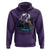 Native American Rider Hoodie Vintage Indian American Motorcycle Wolf - Wonder Print Shop