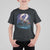 Native American Rider T Shirt For Kid Vintage Indian American Motorcycle Wolf - Wonder Print Shop