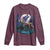 Native American Rider Long Sleeve Shirt Vintage Indian American Motorcycle Wolf - Wonder Print Shop