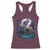 Native American Rider Racerback Tank Top Vintage Indian American Motorcycle Wolf - Wonder Print Shop