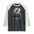 Native American Rider Raglan Shirt Vintage Indian American Motorcycle Wolf - Wonder Print Shop