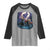 Native American Rider Raglan Shirt Vintage Indian American Motorcycle Wolf - Wonder Print Shop