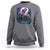 Native American Rider Sweatshirt Vintage Indian American Motorcycle Wolf - Wonder Print Shop