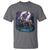 Native American Rider T Shirt Vintage Indian American Motorcycle Wolf - Wonder Print Shop